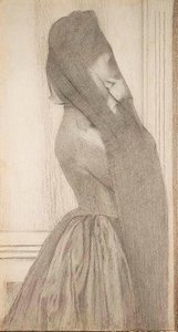 ベール 作： Fernand Khnopff